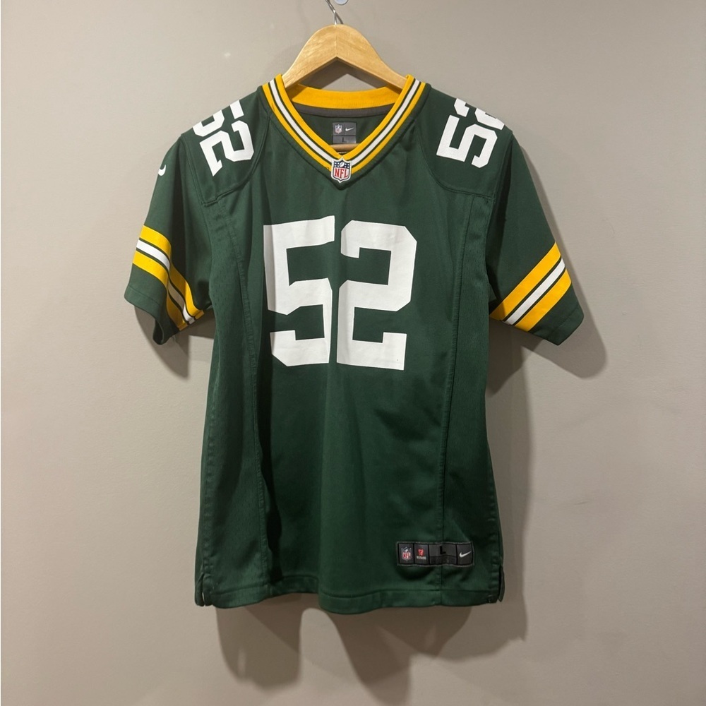Nike NFL Green Bay Packers Clay Matthews #52 Football Jersey